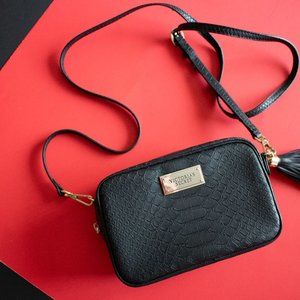 Victorias Secret Black Small Crossbody Bag
